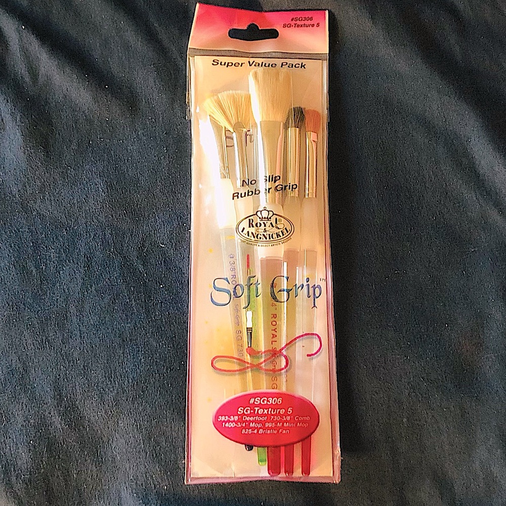 🌟5/$25 | Royal&Langnickel | Premium Paintbrushes 5pk